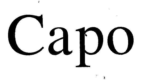 CAPO CAPO