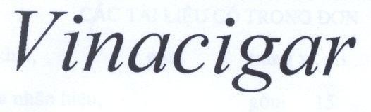 Trademark VINACIGAR  of Tổng công ty Thuốc lá Việt Nam, application No 4-2002-03555