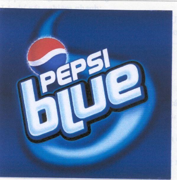 Trademark PEPSI BLUE , hình PEPSI BLUE of PEPSICO, INC, application No 4-2002-03751