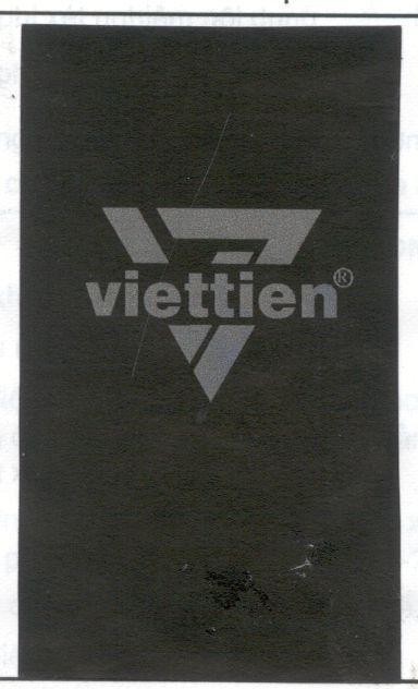 Nhãn hiệu VIETTIEN VT  của Tổng công ty cổ phần may Việt Tiến, số đơn 4-2002-06649