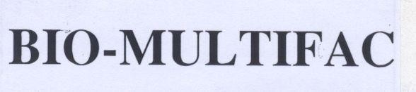 Nhãn hiệu BIO-MULTIFAC BIO MULTIFAC của Công ty Liên Doanh BIO-PHARMACHEMIE, số đơn 4-2002-07842