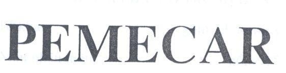 Nhãn hiệu PEMECAR  của Công ty cổ phần y dược Pháp Âu, số đơn 4-2002-08338
