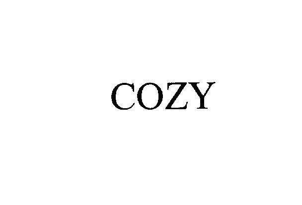 Nhãn hiệu COZY  của Công ty cổ phần sản phẩm Sinh Thái, số đơn 4-2003-03264