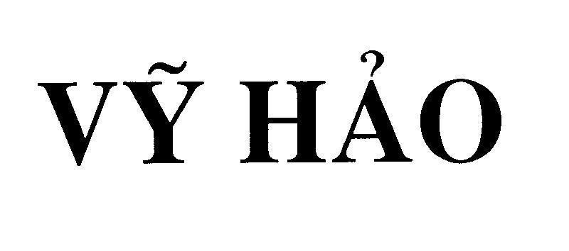Nhãn hiệu Vỹ Hảo  của Công ty TNHH sản xuất thương mại hoá mỹ phẩm Mỹ Hảo, số đơn 4-2003-03391