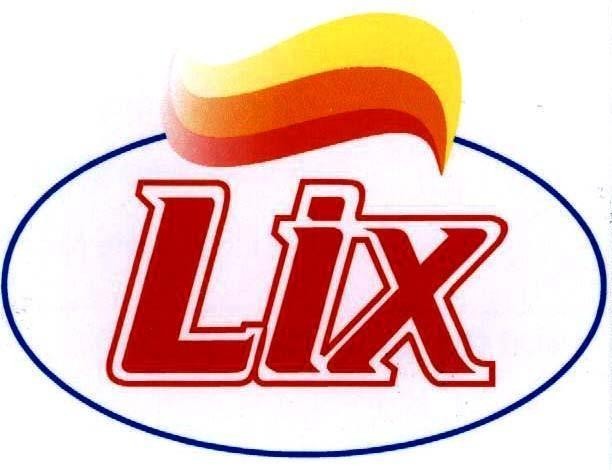 Nhãn hiệu LIX  của Công ty cổ phần bột giặt Lix, số đơn 4-2003-05374