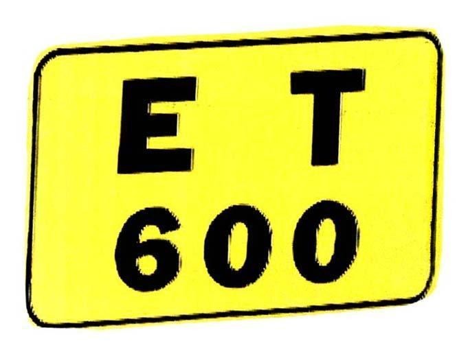 E T 600 , hình E T 600 ET