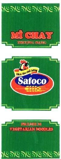 Nhãn hiệu SAFOCO Mì CHAY THƯợNG HạNG  của Công ty cổ phần lương thực thực phẩm Safoco, số đơn 4-2003-06833