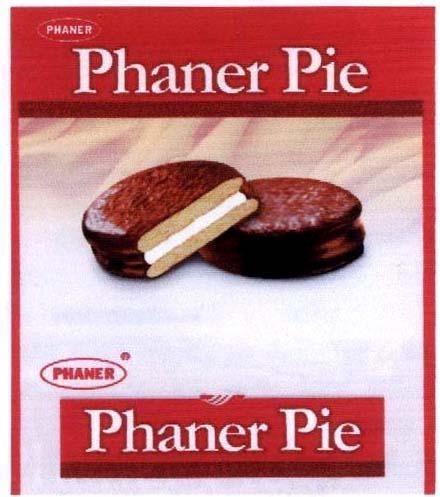 Nhãn hiệu PHANER PIE , hình PHANER PIE của Công ty TNHH chế biến thực phẩm và bánh kẹo Phạm Nguyên, số đơn 4-2003-08948