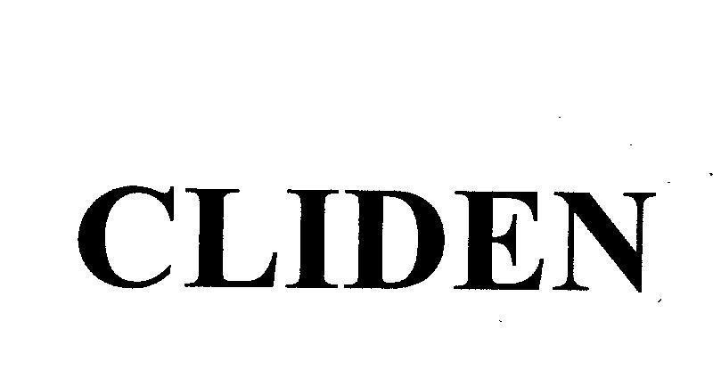 LG HOUSEHOLD & HEALTH CARE LTD.的CLIDEN 品牌, 申请号 4-2003-10307