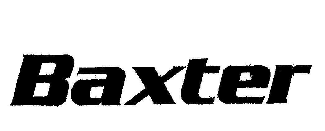 Nhãn hiệu BAXTER  của BAXTER INTERNATIONAL INC., số đơn 4-2003-10660