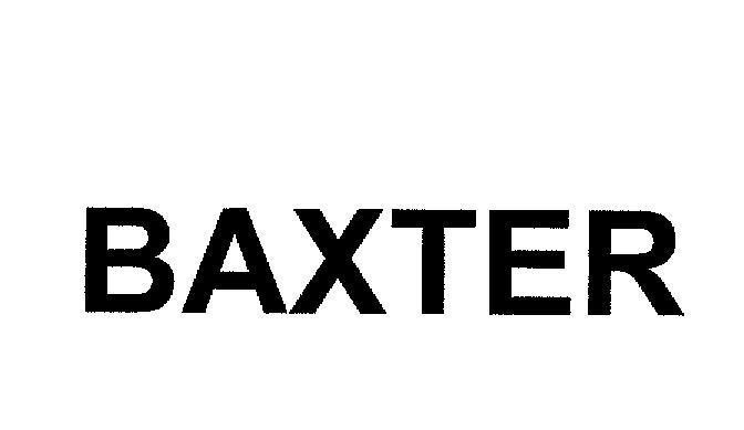 Nhãn hiệu BAXTER  của BAXTER INTERNATIONAL INC., số đơn 4-2003-10686
