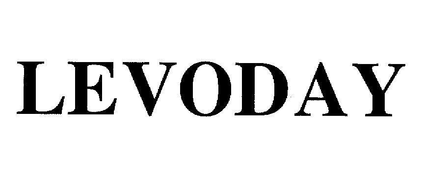 Nhãn hiệu LEVODAY  của ZYDUS LIFESCIENCES LIMITED, số đơn 4-2003-10985