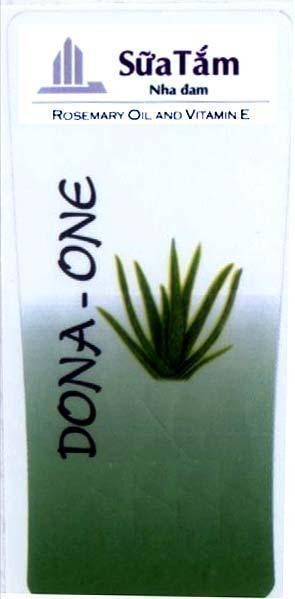 Cơ sở Kim Nga的DONA-ONE NHA DAM SữA TắM 品牌, 申请号 4-2003-11139