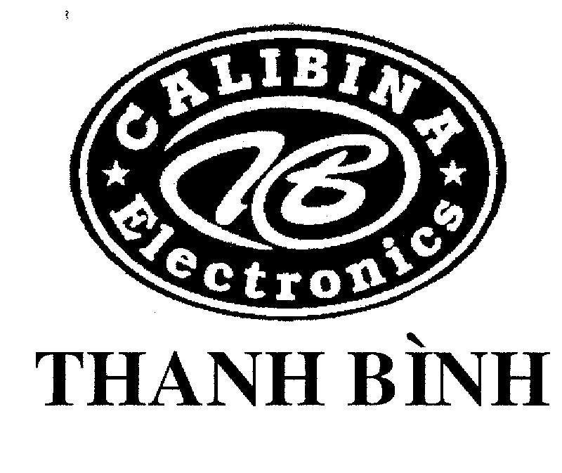 Nhãn hiệu CALIBINA ELECTRONICS Thanh Bình TB , hình THANH BINH TB T B CALIBINA ELECTRONICS của Cơ sở Thanh Bình, số đơn 4-2004-00878