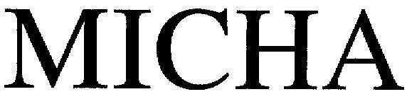 MICHA MICHA