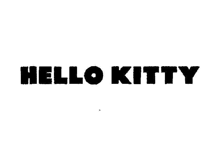Nhãn hiệu HELLO KITTY  của SANRIO COMPANY, LTD., số đơn 4-2004-02103