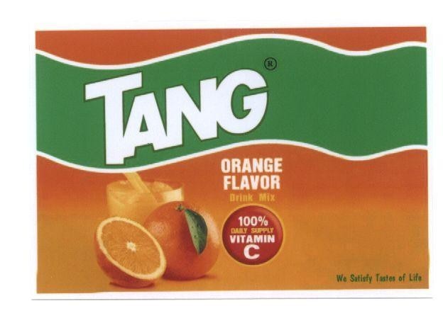 Nhãn hiệu TANG ORANGE FLAVOR DAILY SUPPLY VITAMIN C KRAFT FOODS WE SATISFY TASTER OF LIFE  của Intercontinental Great Brands LLC, số đơn 4-2004-02880