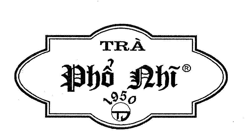Nhãn hiệu TRA PHO NHI 1950 TD  của Công ty cổ phần Thái Dương Gia, số đơn 4-2004-03147