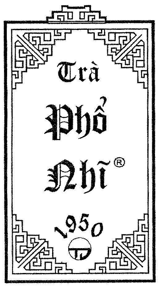 Nhãn hiệu TRA PHO NHI 1950 TD  của Công ty cổ phần Thái Dương Gia, số đơn 4-2004-03148