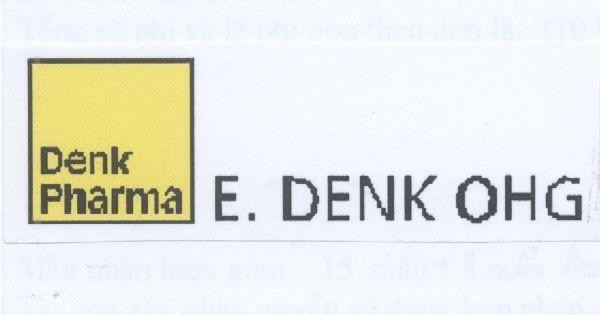 DENK PHARMA E. DENK OHG , hình DENK PHARMA E DENK OHG