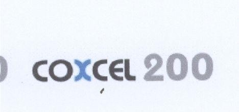 Mega Lifesciences Public Company Limited的COXCEL 200 品牌, 申请号 4-2004-03609