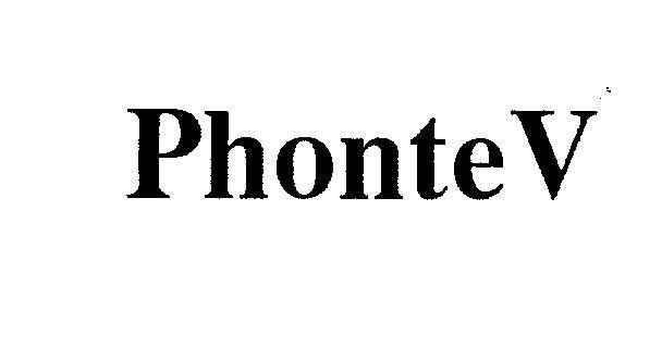 PHONTEV PHONTEV PHONTE V