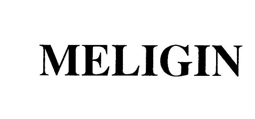 Nhãn hiệu MELIGIN  của Công ty cổ phần dược MEDIPHARCO, số đơn 4-2004-05207