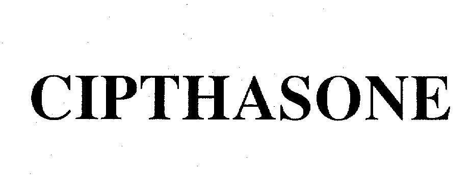 Nhãn hiệu CIPTHASONE  của Công ty cổ phần dược MEDIPHARCO, số đơn 4-2004-05472