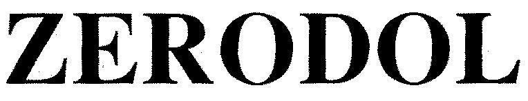 IPCA Laboratories Limited的ZERODOL 品牌, 申请号 4-2004-06216