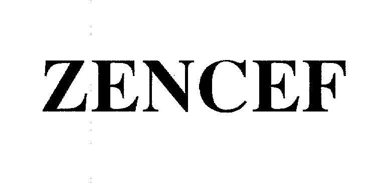 IPCA Laboratories Limited的ZENCEF 品牌, 申请号 4-2004-06217