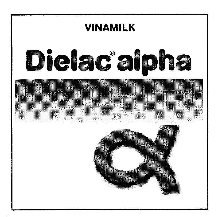 Trademark VINAMILK DIELAC ALPHA  of Công ty cổ phần sữa Việt Nam (Vinamilk), application No 4-2004-06650
