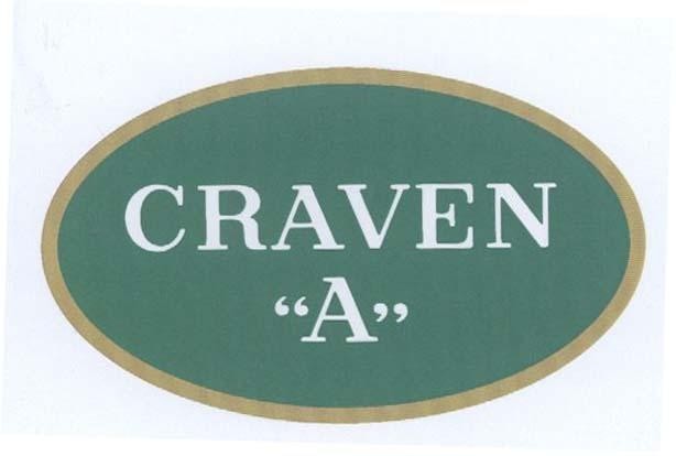 Nhãn hiệu CRAVEN A  của CARRERAS LIMITED, số đơn 4-2004-07085