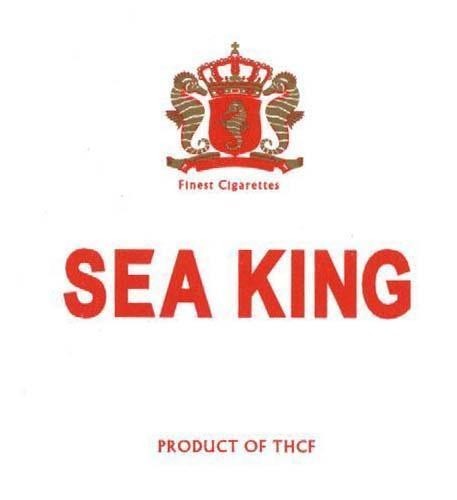 Nhãn hiệu SEA KING PRODUCT OF THCF FINEST CIGARETTES  của Công ty TNHH một thành viên thuốc lá Thanh Hóa, số đơn 4-2004-07910