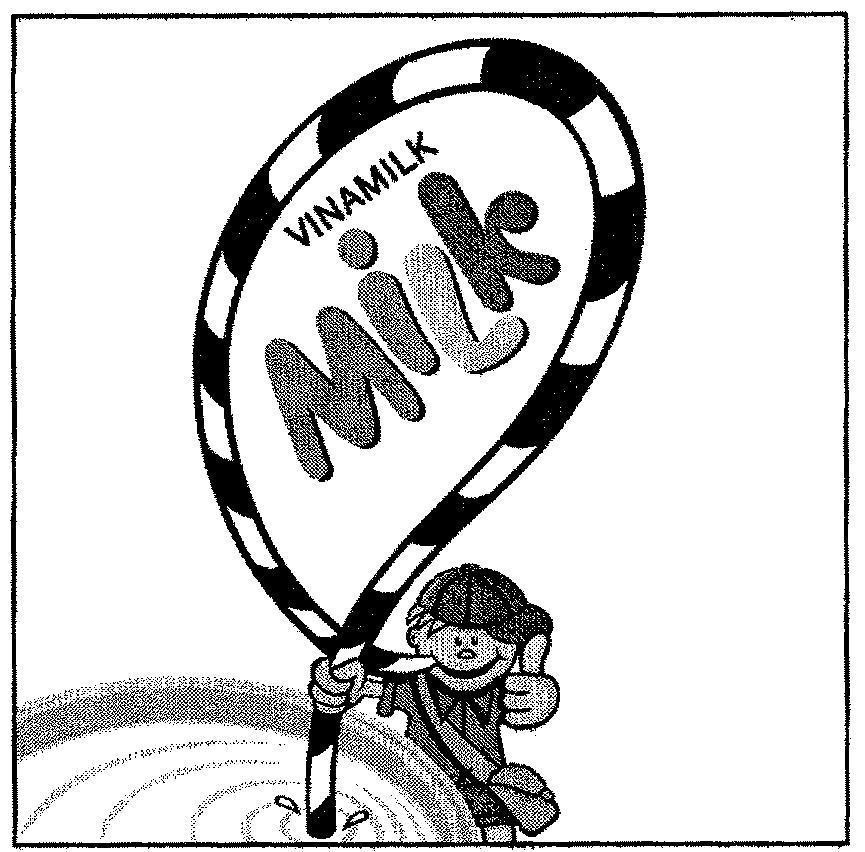 Trademark VINAMILK MILK , hình VINAMILK MILK of Công ty cổ phần sữa Việt Nam (VINAMILK), application No 4-2004-07928