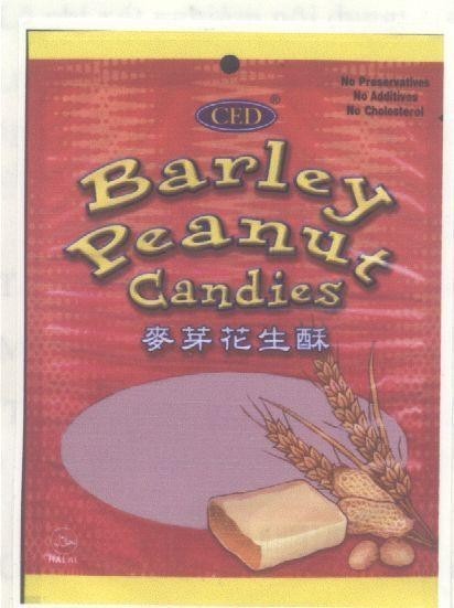 CED BARLEY PEANUT CANDIES Mai Ya Hua Sheng Su Kẹo Lạc Mạch Nha, hình CED BARLEY PEANUT CANDIES MAI YA HUA SHENG SU KEO LAC MACH NHA