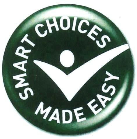 Nhãn hiệu SMART CHOICES MADE EASY , hình SMART CHOICES MADE EASY V của PEPSICO, INC., số đơn 4-2004-08238
