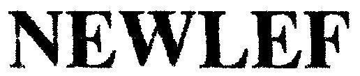 Trademark NEWLEF  of PHARMAMATE INTERNATIONAL CO., LTD, application No 4-2004-08979
