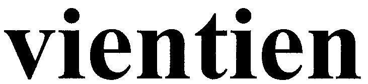 Nhãn hiệu VIENTIEN  của Tổng công ty cổ phần may Việt Tiến, số đơn 4-2004-09272