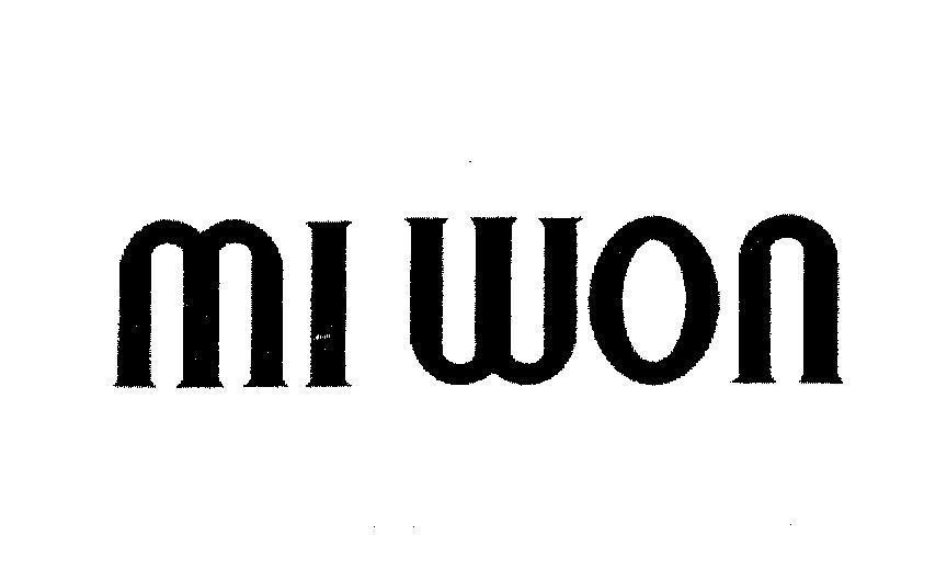 Nhãn hiệu MI WON  của DAESANG CORPORATION, số đơn 4-2004-09510