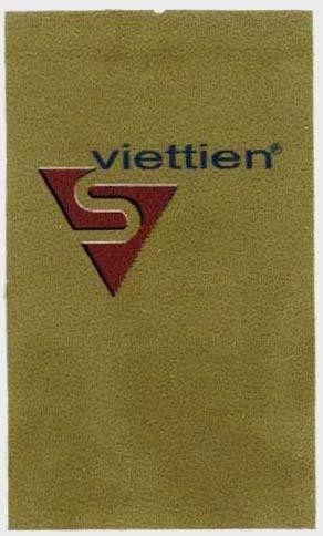 Nhãn hiệu VIETTIEN  của Tổng công ty cổ phần may Việt Tiến, số đơn 4-2004-11803