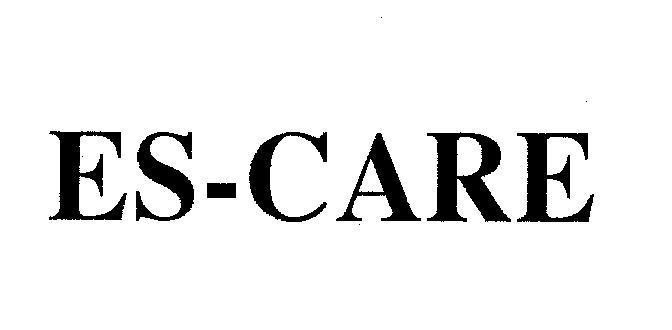 CUREWEL INTERNATIONAL CO., LTD的ES-CARE ES CARE品牌, 申请号 4-2004-14507