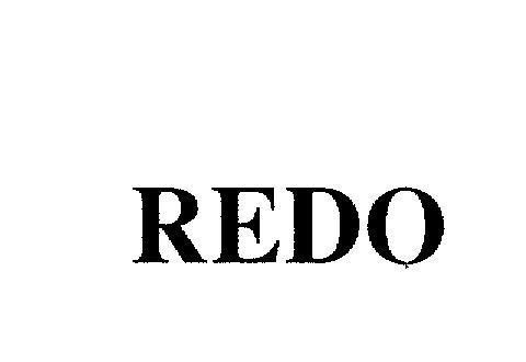 Nhãn hiệu REDO REDO của Công ty 4 Oranges Co., Ltd., số đơn 4-2005-00222