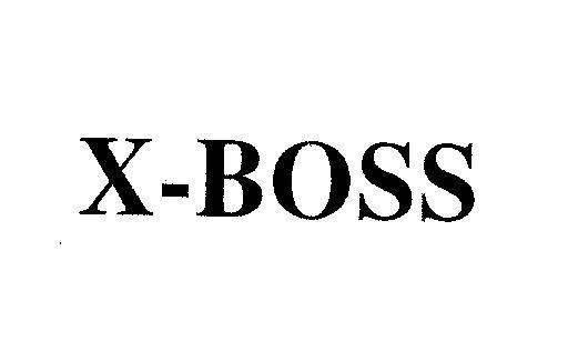 Nhãn hiệu X BOSS  của Công ty 4 Oranges Co., Ltd, số đơn 4-2005-00231
