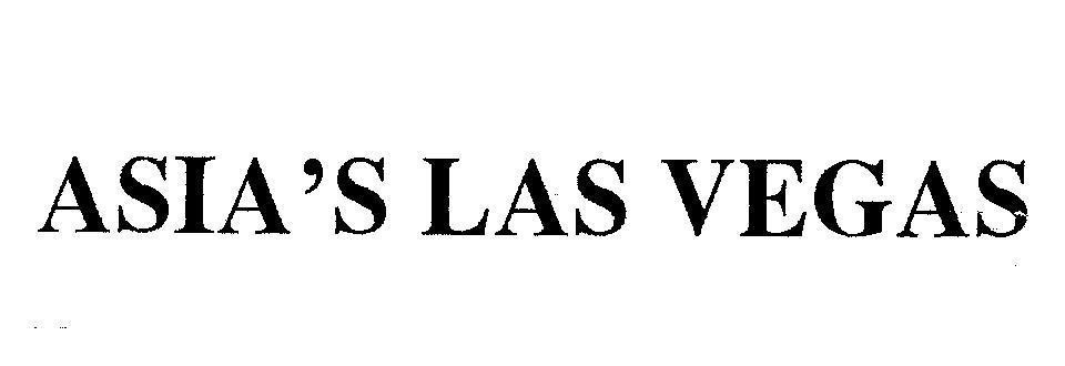 Nhãn hiệu ASIAS LAS VEGAS  của Las Vegas Sands Corp., số đơn 4-2005-02814