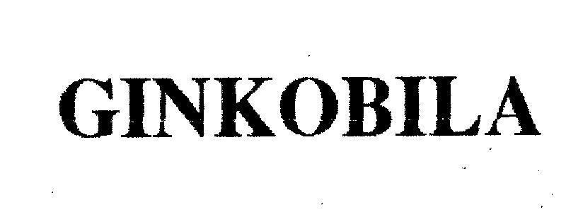Trademark GINKOBILA  of PHARMAMATE INTERNATIONAL CO., LTD., application No 4-2005-03761