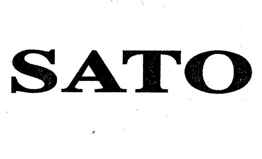 Nhãn hiệu SATO  của Công ty TNHH điện tử Việt Nhật, số đơn 4-2005-05342