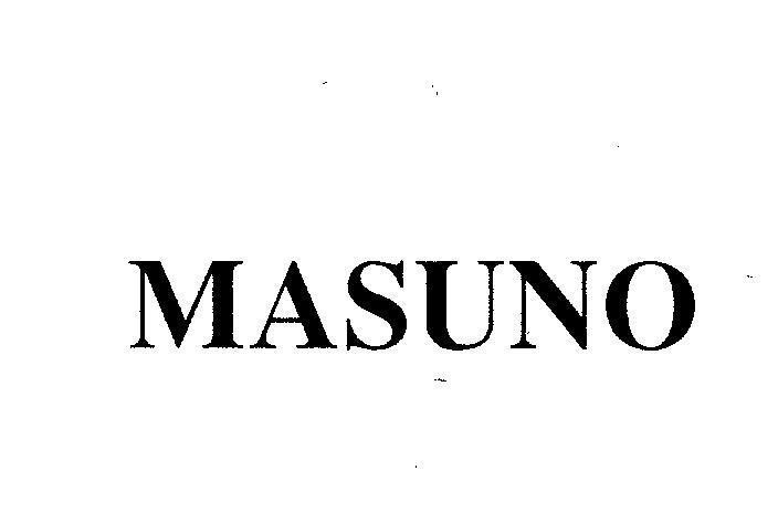 Nhãn hiệu MASUNO  của Công ty TNHH một thành viên sản xuất đầu tư và phát triển Hoàng Hà, số đơn 4-2005-06801