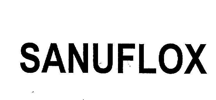 Nhãn hiệu SANUFLOX  của SRS PHARMACEUTICALS PVT. LTD., số đơn 4-2005-08686