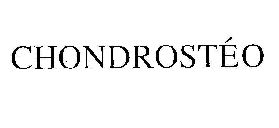 CHONDROSTEO CHONDROSTEO