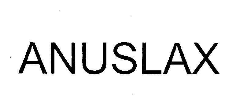 Nhãn hiệu ANUSLAX  của Công ty cổ phần dược MEDIPHARCO, số đơn 4-2005-10284